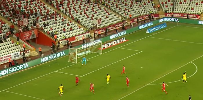 Corendon Park Antalya Stadyumu Saha İçi Reklam Çalışması