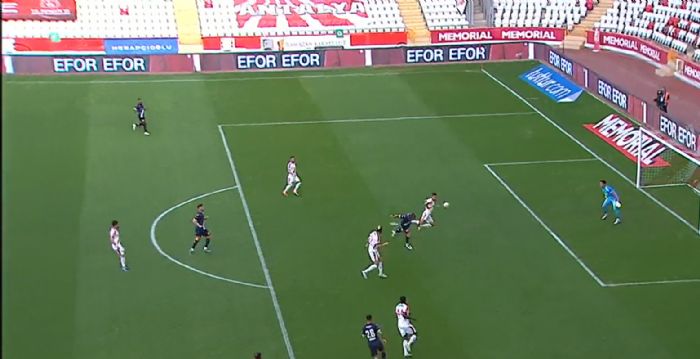 Corendon Park Antalya Stadyumu Saha İçi Reklam Çalışması