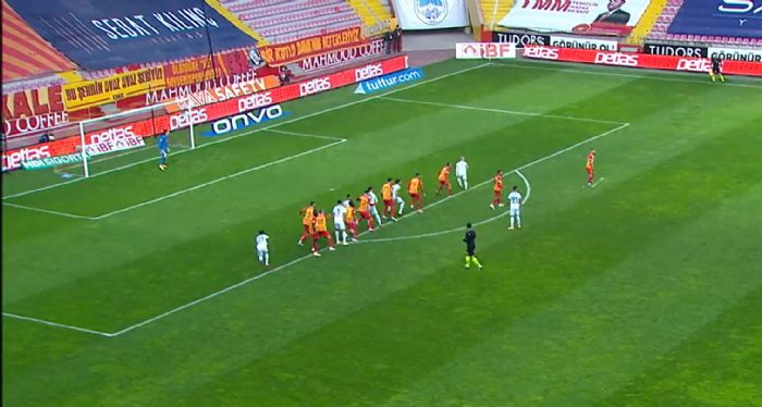 Kayseri Kadir Has Stadyumu Saha İçi Reklam Çalışması