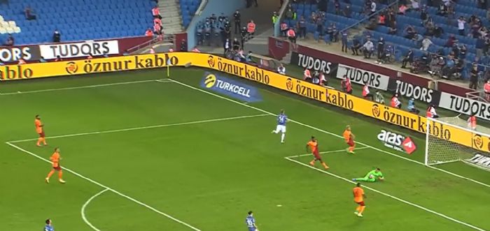 Şenol Güneş Spor Kompleksi Medical Park Stadyumu Saha İçi Reklam Çalışması