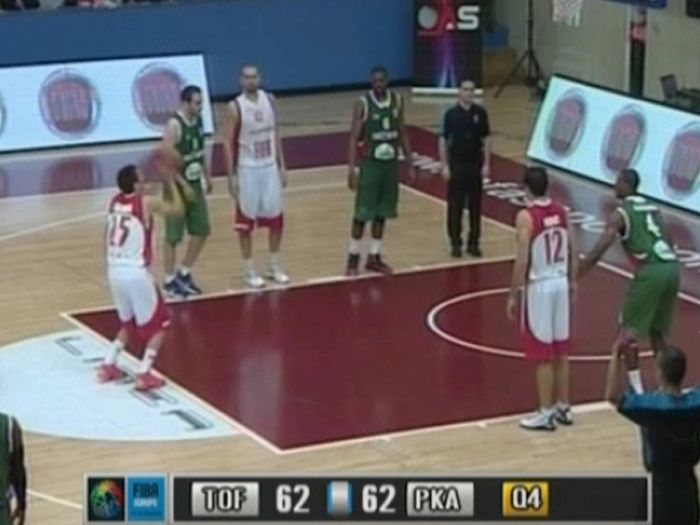 Avrupa Ligi basketbol sezonu karşılaşmaları Saha İçi Reklam Çalışması