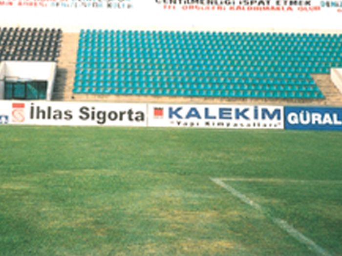 Denizli Atatürk Stadyumu Saha İçi Reklam Çalışması