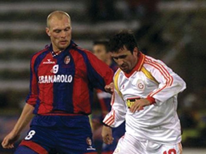 23 Kasım 1999 FC Bologna-Galatasaray UEFA Kupası 3.Tur Saha İçi Reklam Çalışma